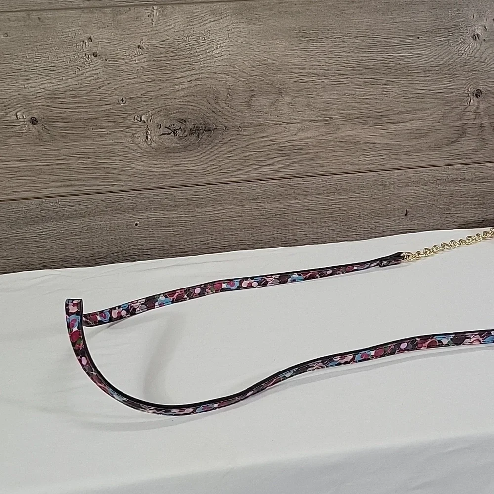Betsey Johnson Multi-Color Bow PVC Crossbody Shoulder Bag
